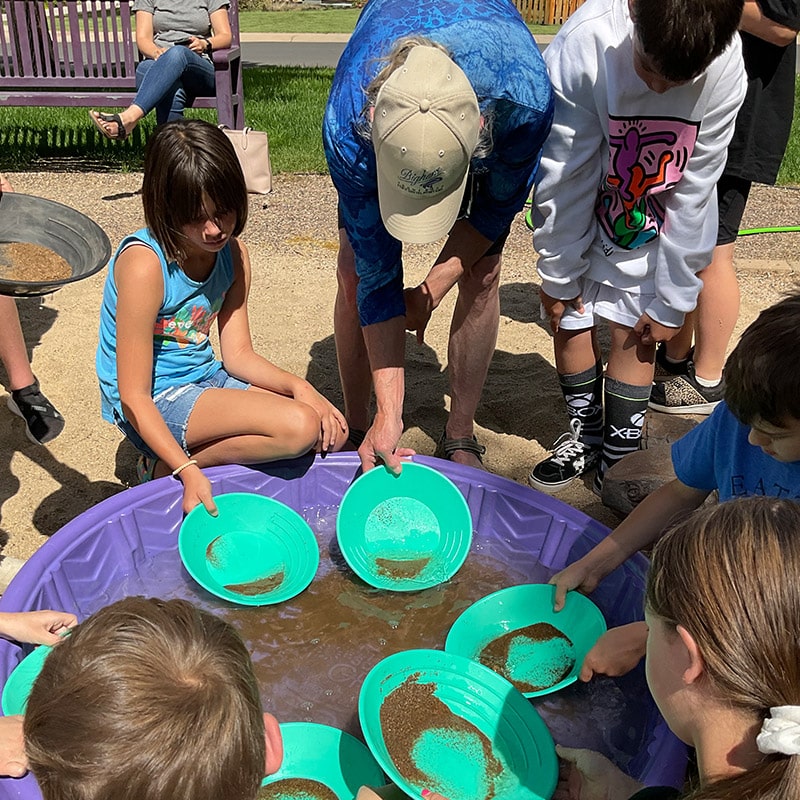 Learning to pan for gold at the Glenn A Jones MD Memorial Library Tween Programs