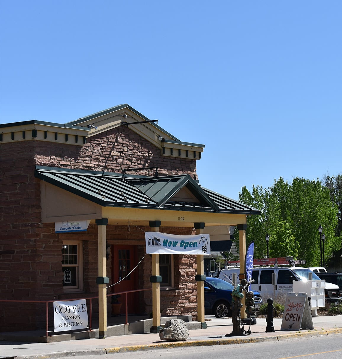 The Glenn A Jones MD Memorial Library has a satellite branch located in Milliken, Colorado