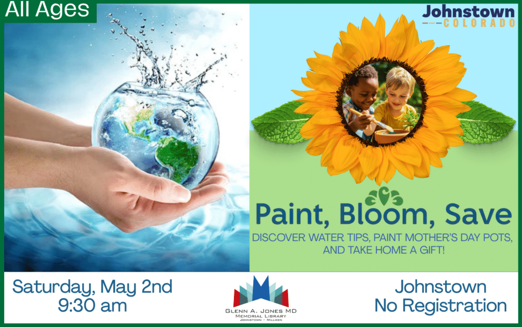 Plant, Save, Bloom at the Library. May 2nd @ 9:30 am. No Registration