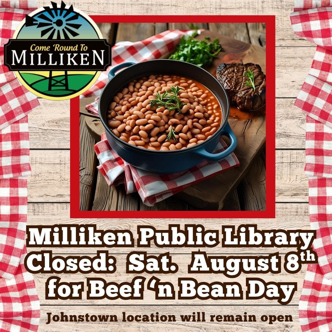 Milliken Location Closed: Johnstown Location Open on August 8th.
