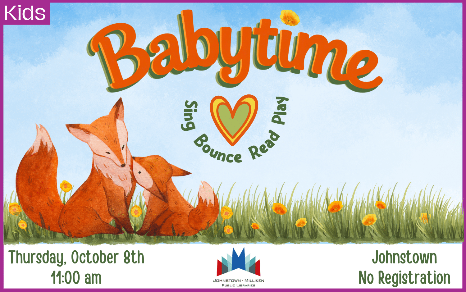 Babytime in Johnstown. Oct.