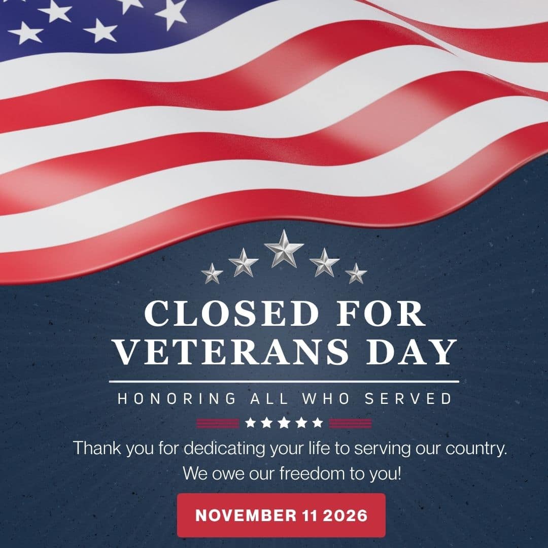 Library Closed for Veterans Day